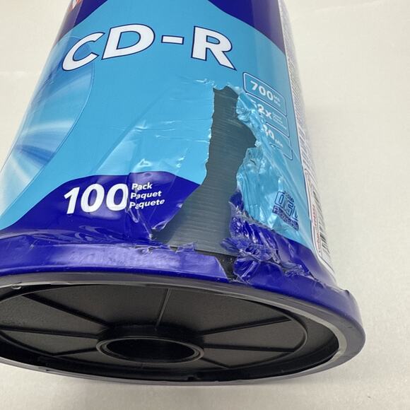 Verbatim CD-R 700MB 80Min 52X Speed Recordable Compact Disc 100 Pack *READ... - Picture 7 of 13